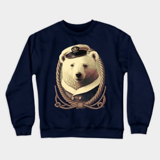 Sailor Polar Bear Crewneck Sweatshirt